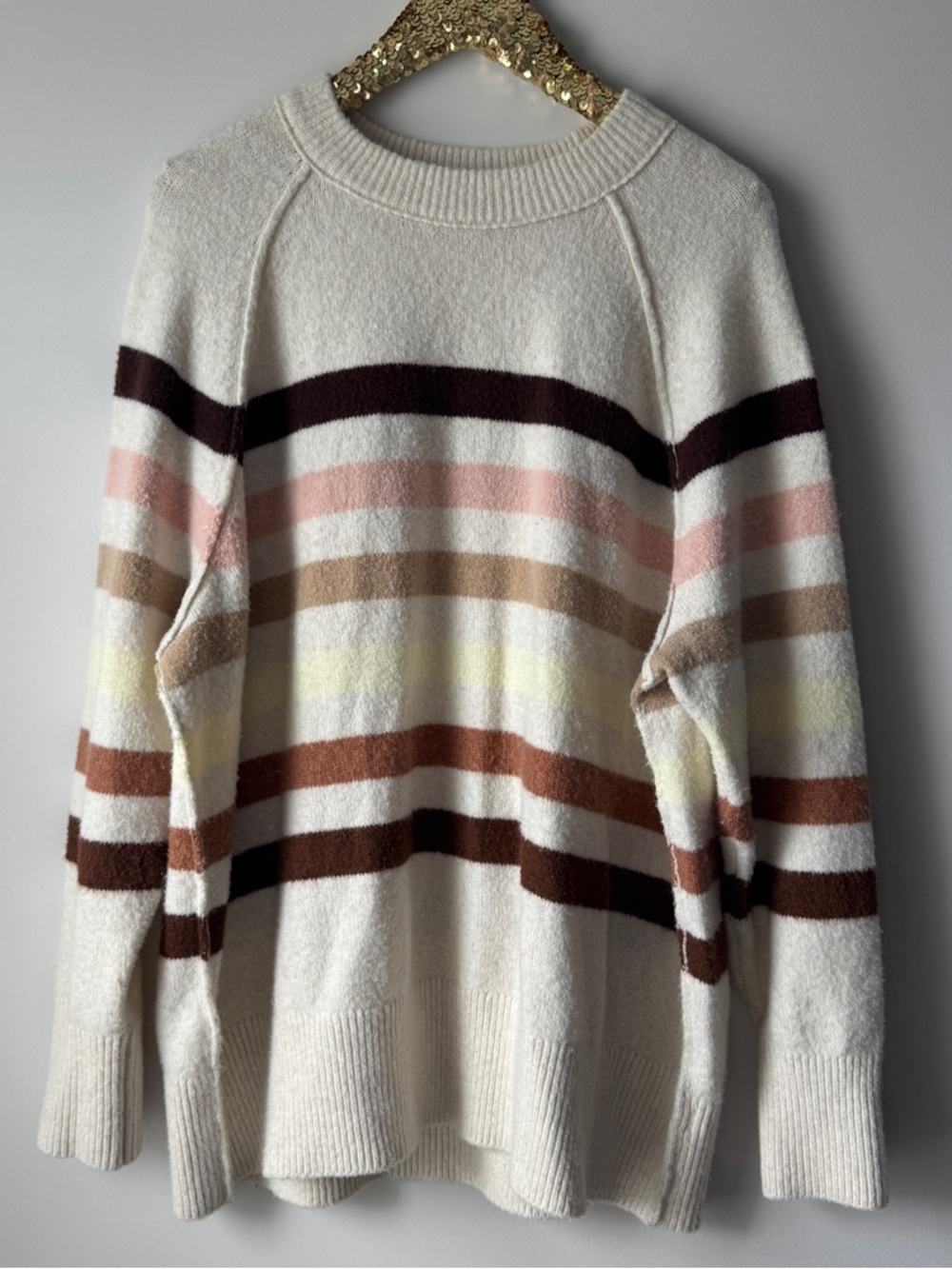 Striped Crewneck Sweater